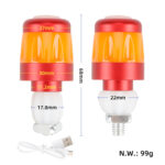 Luz de manillar recargable por USB Ulip - Imagen 2