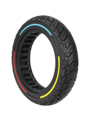 Neumático sólido ULIP 10*2.125/250*54 con 3 círculos de color para scooters Ninebot F20F25F30F40/Mi4
