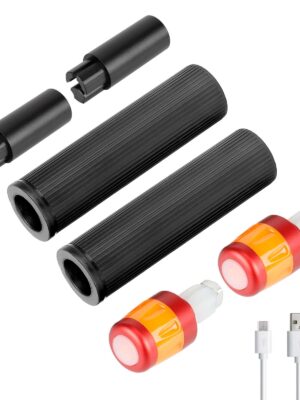 Extensor de agarre de silicona con carga USB Ulip y luz para scooters Max G30 (BBRO)