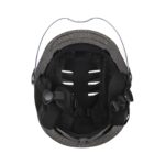 Casco de invierno negro a prueba de viento con luces delanteras y traseras. - Imagen 6