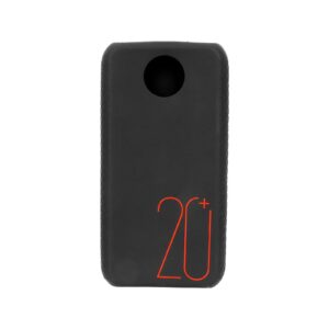 Funda protectora de silicona negra para batería externa ROMOSS H020/PH020