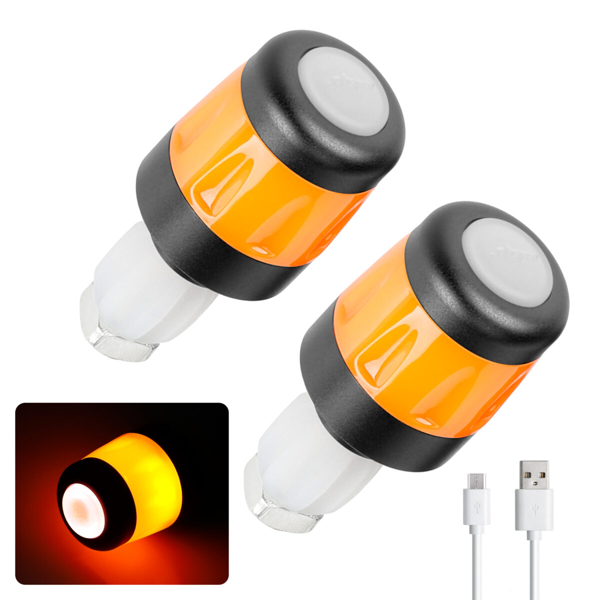 Luz de manillar recargable por USB Ulip - Imagen 4