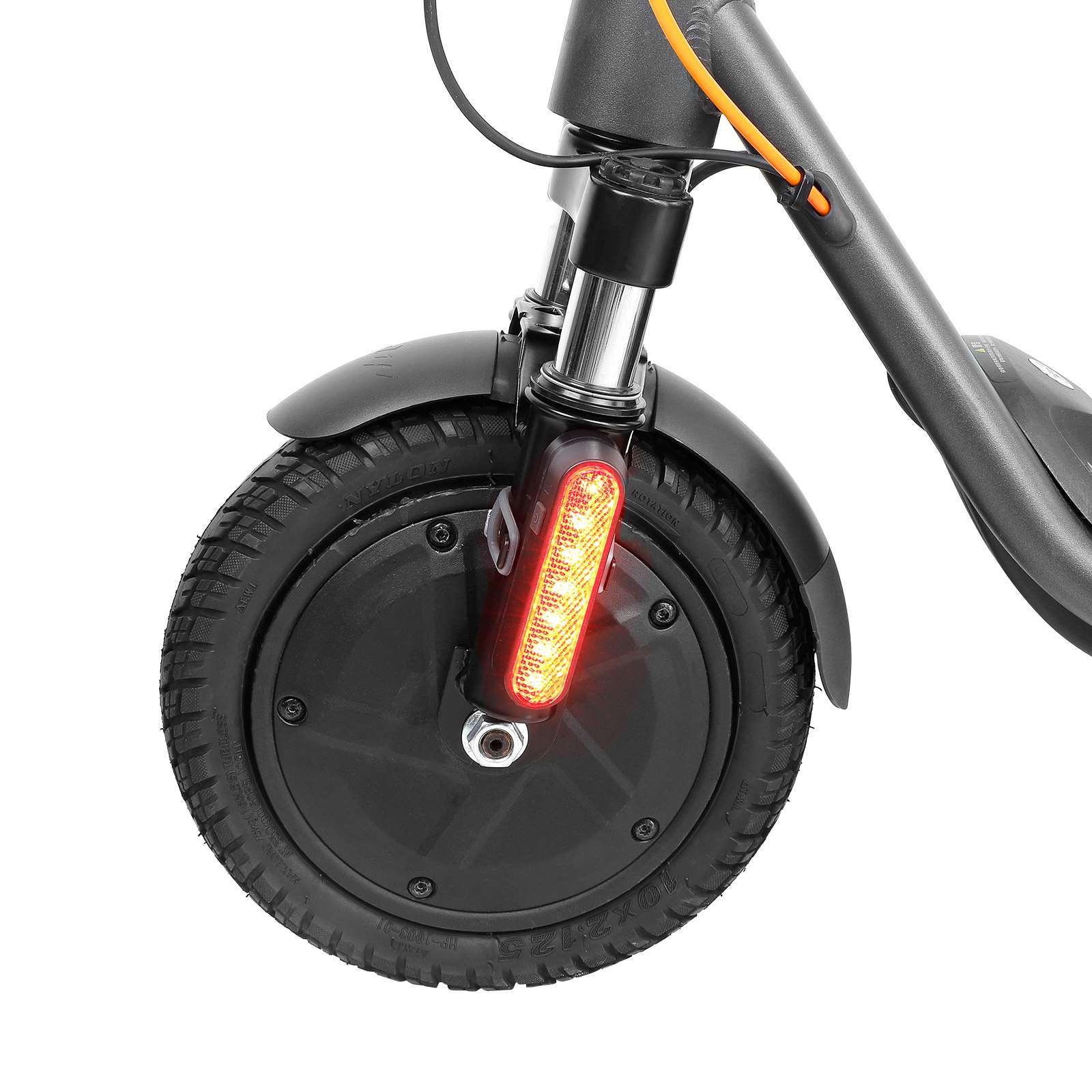 Juego de 4 luces intermitentes recargables rojas Ulip + 1 juego de luces traseras con control remoto para scooters Xiaomi 4Ultra - Imagen 5