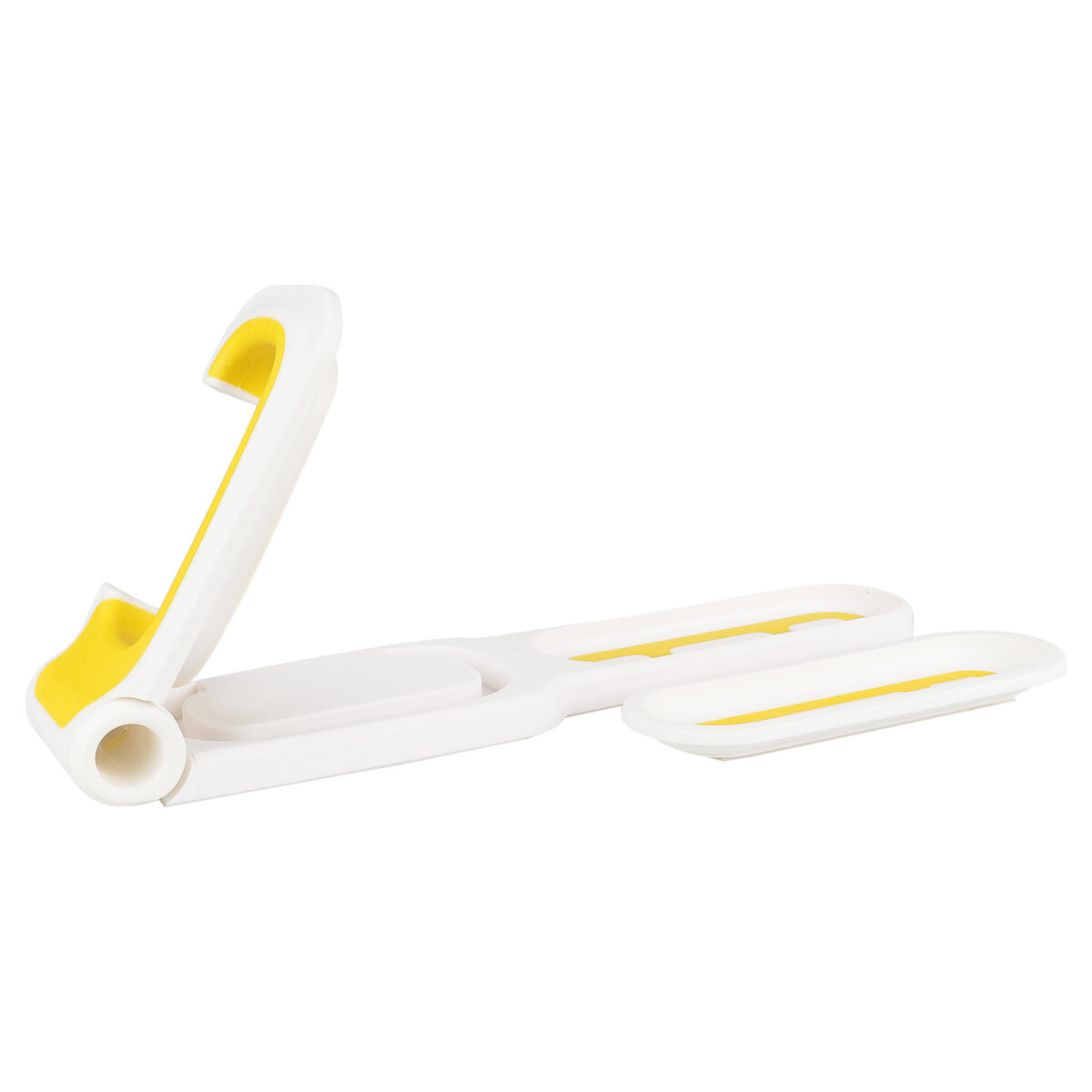 Soporte de pared de plástico blanco y amarillo de 2 piezas - Imagen 6