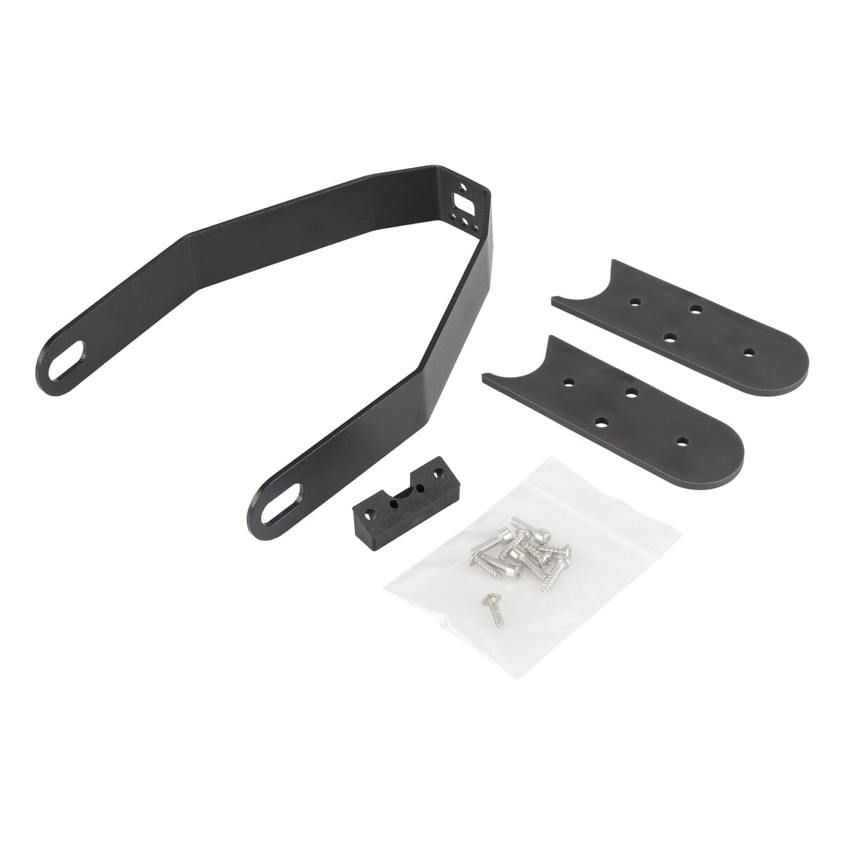 Soporte de guardabarros trasero de metal negro para todos los scooters Xiaomi - Imagen 5