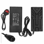 Cargador Ulip de 54,6 V 2 A con cabezal LP16-3P grande (enchufe británico)