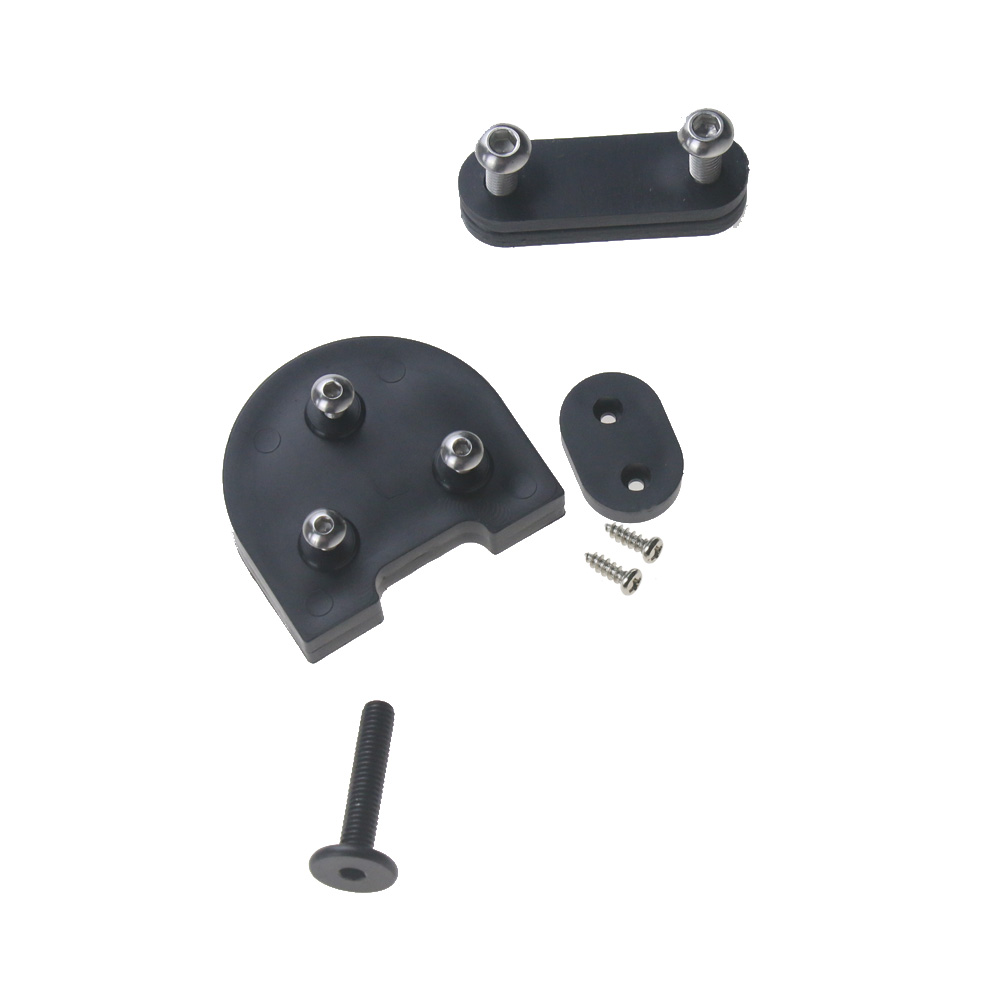 Almohadilla de elevación negra para reequipar M365 a 10 pulgadas - Imagen 4