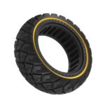 Neumático todoterreno sólido Ulip 90/65-6.5 con forma de diamante y círculo amarillo
