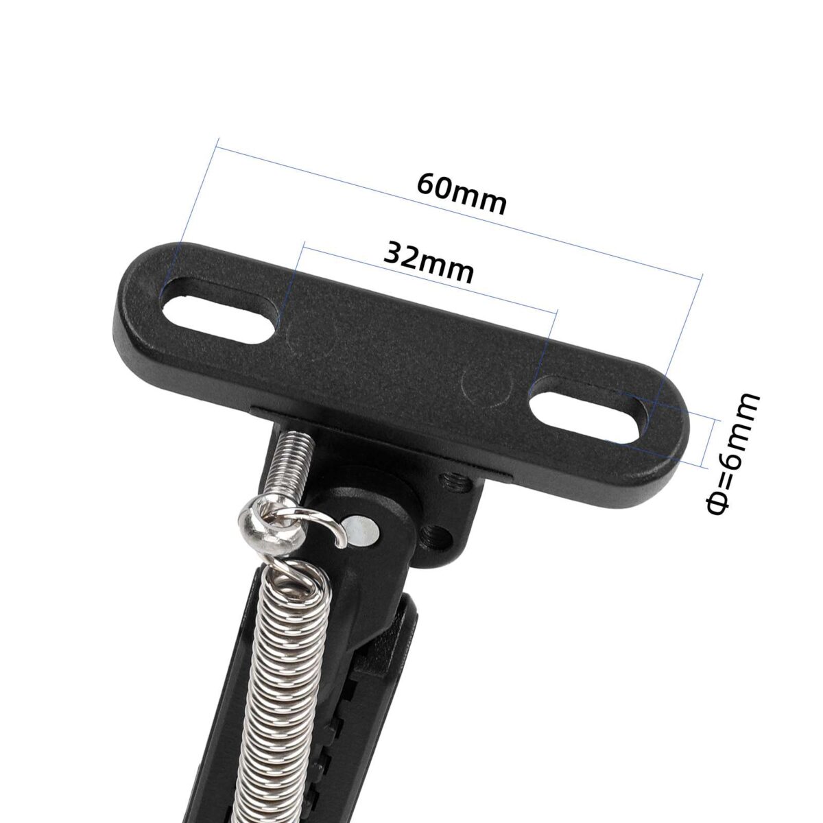Soporte ajustable V2 Negro para patinetes Xiaomi - Imagen 3