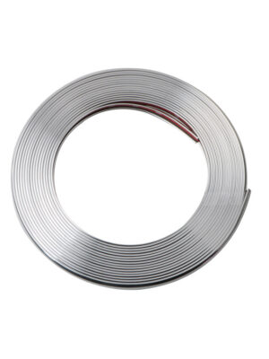 Tira anticolisión de 8 m de plata galvanizada