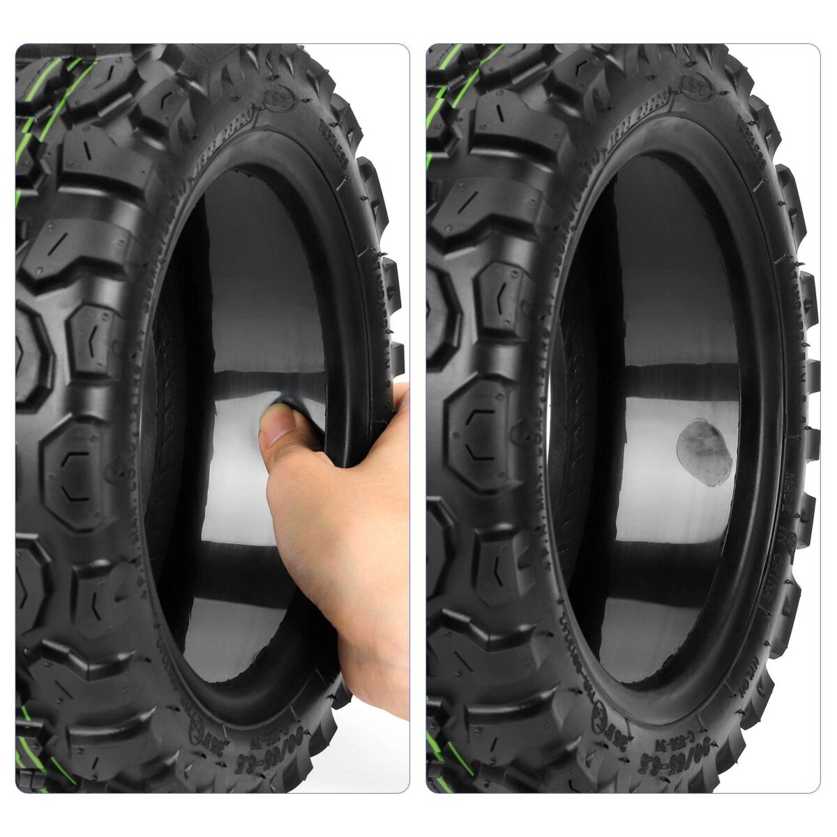Neumático todoterreno sin cámara autorreparable CST90/65-6.5 de 11 pulgadas (con válvula PVR50) - Imagen 3