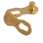 Hebilla mágica para cadena de bicicleta de montaña (11 velocidades), color dorado