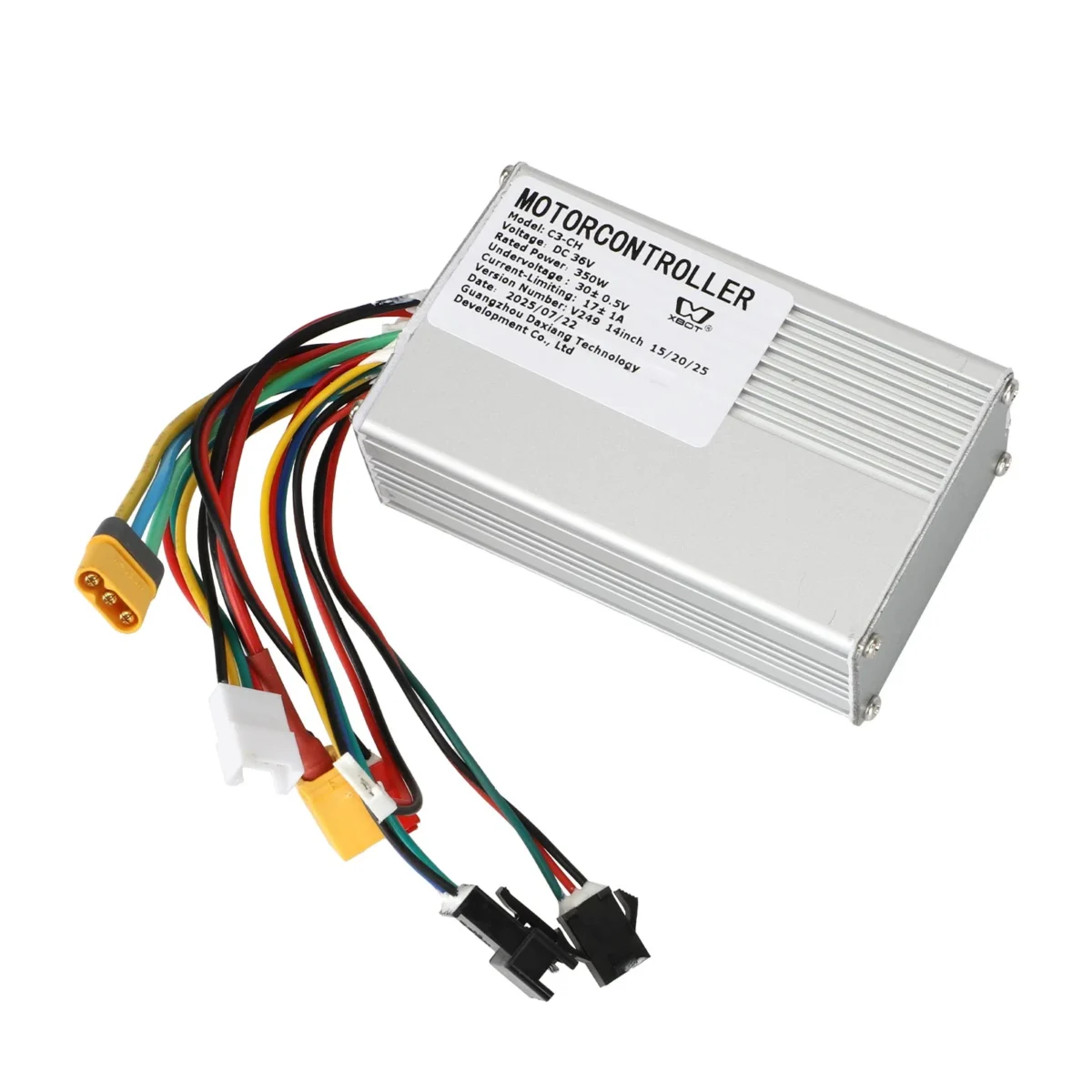 Controlador Xbot 36V350W para patinete eléctrico Quickwheel - Imagen 6