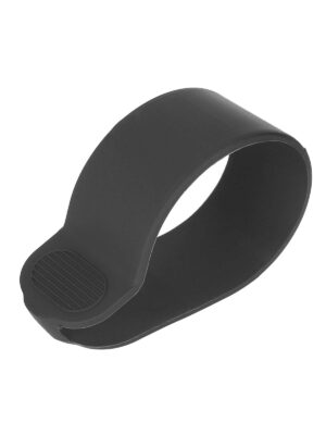 Funda de silicona para dial de dedo negro