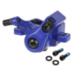 Pinza de freno de disco azul para patinete Xiaomi 3 y Xiaomi 4 Pro (lado izquierdo)