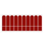 Adhesivo de doble cara para panel rojo para patinetes Xiaomi M365/Pro - Imagen 2