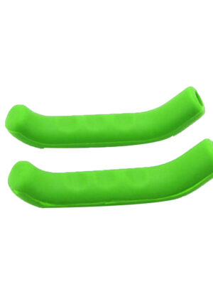 2 fundas de silicona para palanca de freno verde