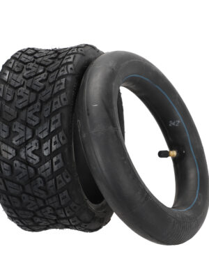 Cámara de aire y neumático Yuanxing 85/65-6.5 con válvula recta