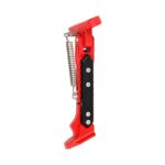 Pata de cabra ajustable V2 Rojo-Negro para patinetes Xiaomi - Imagen 3