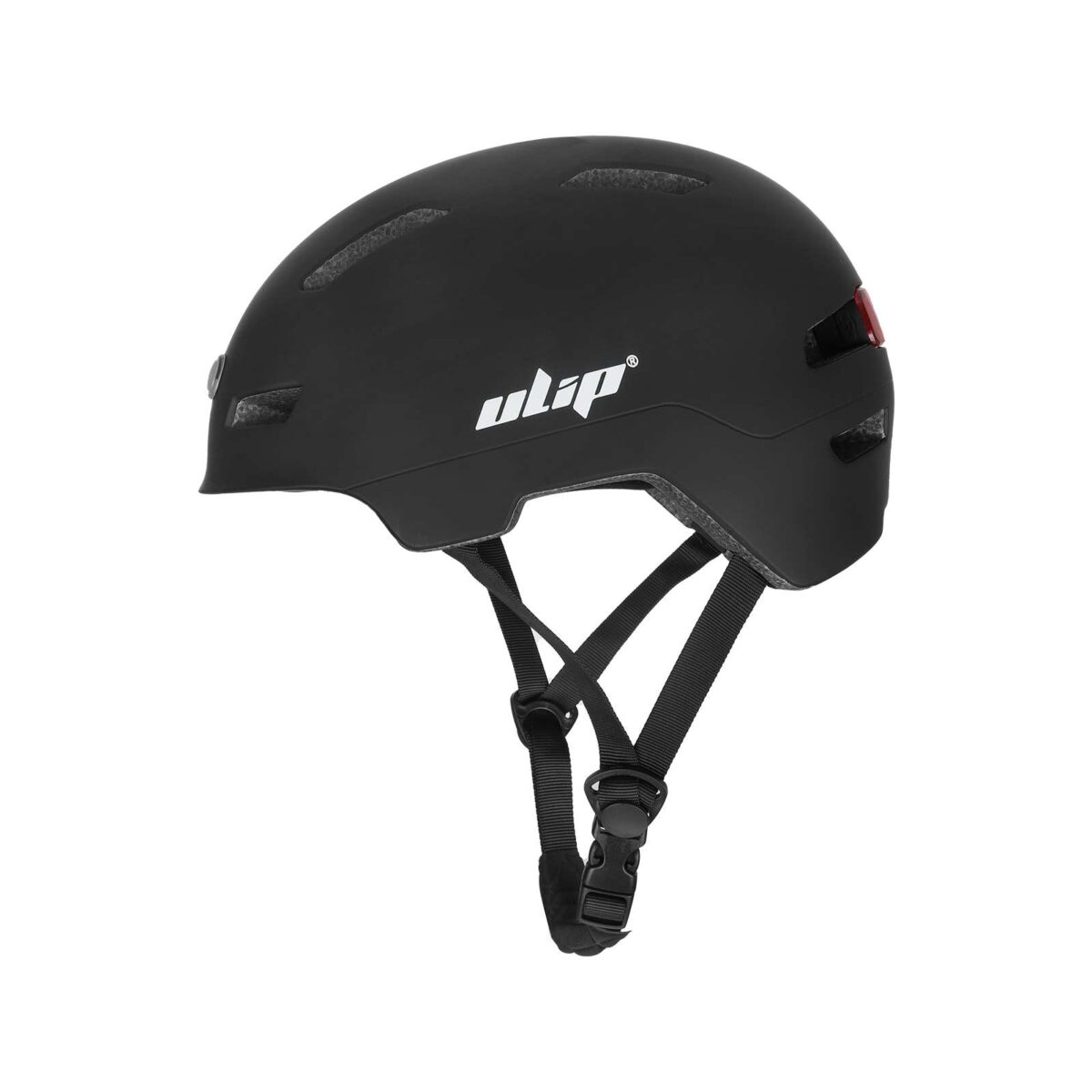 Casco Ulip negro talla L U002 con luz - Imagen 4