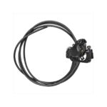 Freno de disco hidráulico NUTT negro derecho con cable de 2050 mm - Imagen 5