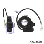 Interruptor Kukirin G2/G3/G4 para bocina y luz de giro - Imagen 2
