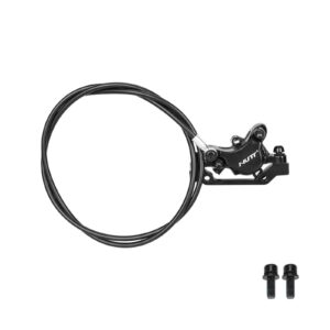 Freno de disco hidráulico NUTT negro izquierdo con cable de 1070 mm