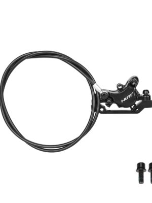 Freno de disco hidráulico NUTT negro izquierdo con cable de 1070 mm