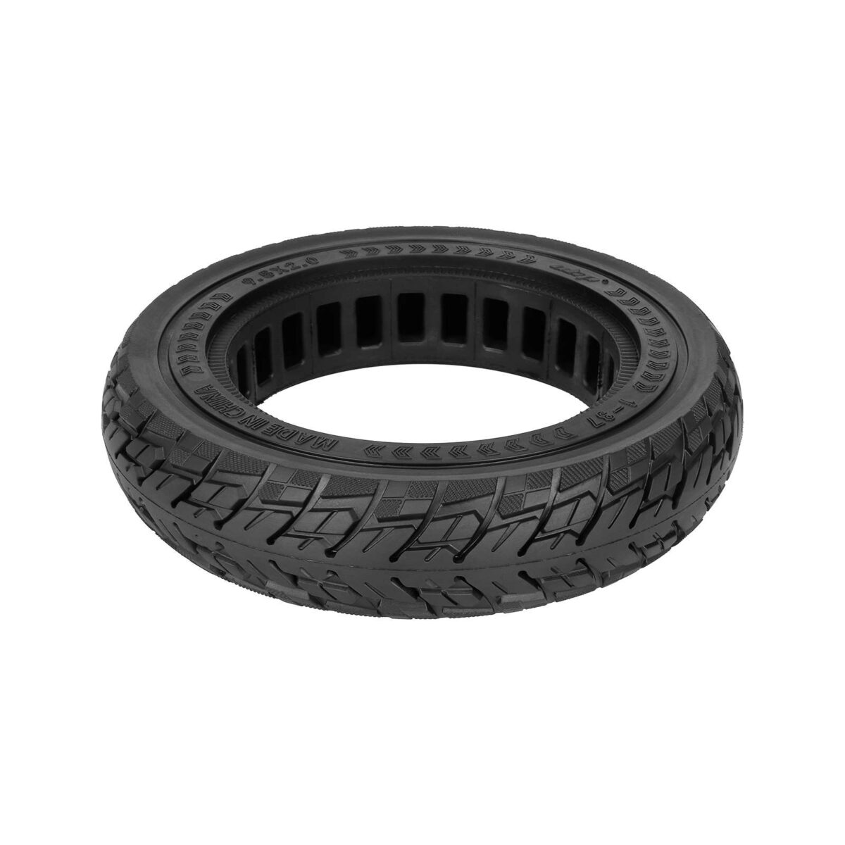Neumático sólido Ulip 9.5*2.0 negro para scooters Xiaomi y de 8.5 pulgadas - Imagen 3