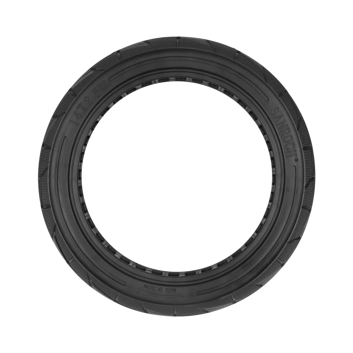Neumático sólido hueco de 14 x 2,50 (universal de 2,50 a 10) - Imagen 4