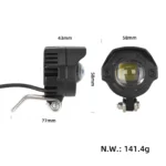 Conjunto de faro y bocina integrados para DUALTRON TOGO LIMITED - Imagen 2