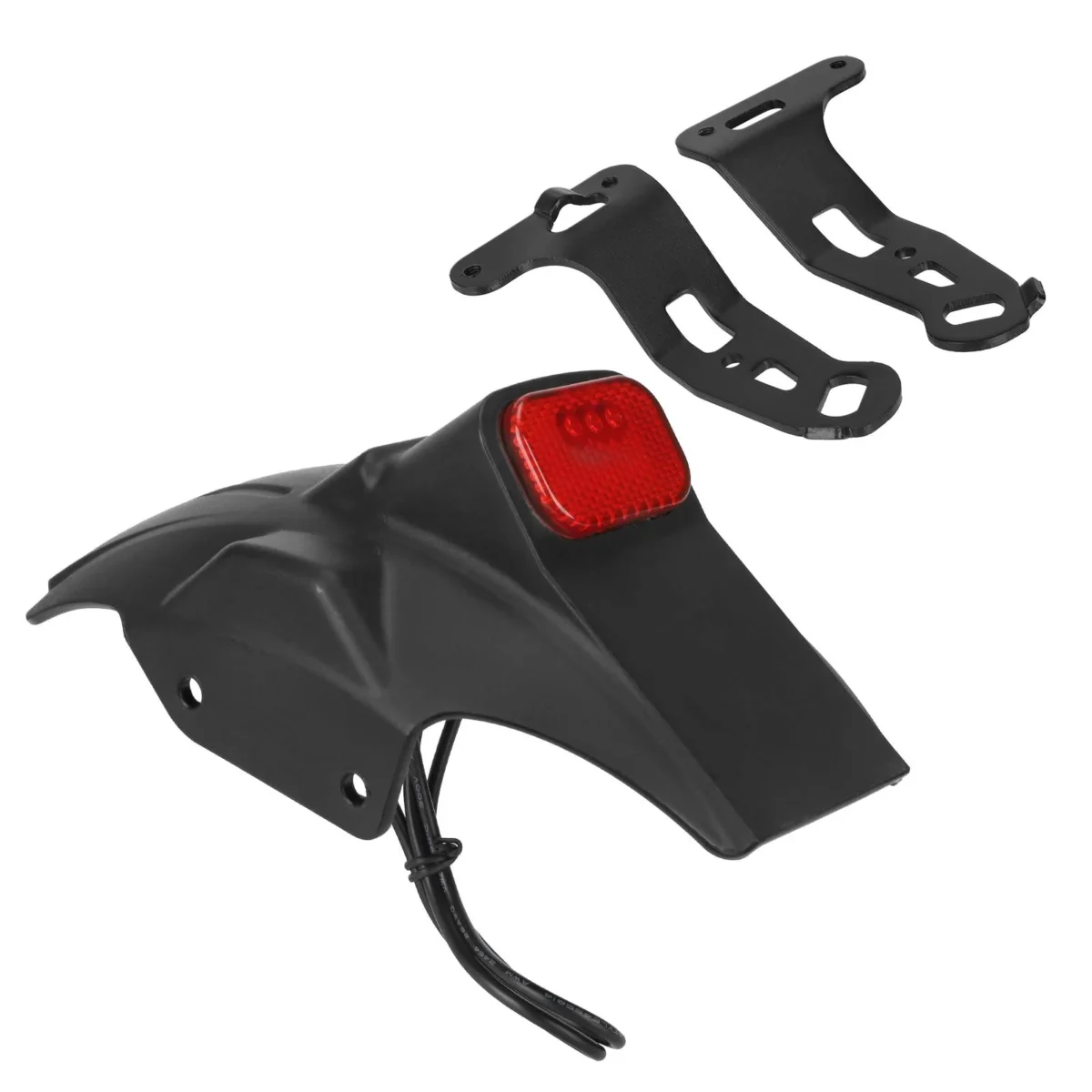 Kit de guardabarros traseros Kukirin G2 Master con luz y soportes - Imagen 3