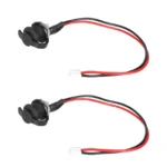 Cable de carga de CC con conector de 2 pines, 2 juegos