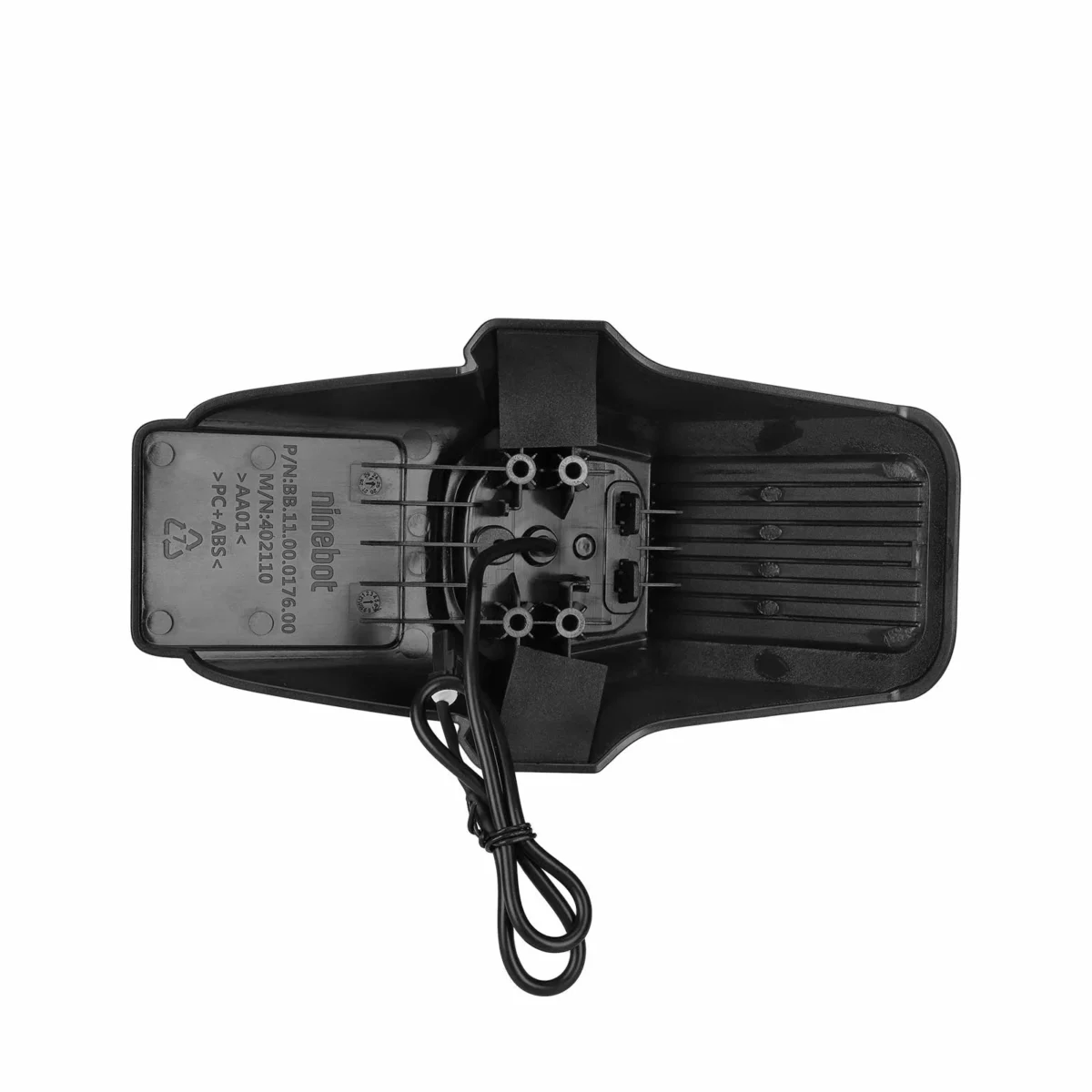 Guardabarros trasero original para patinete Ninebot ZT3/ZT3Pro con luz trasera - Imagen 3