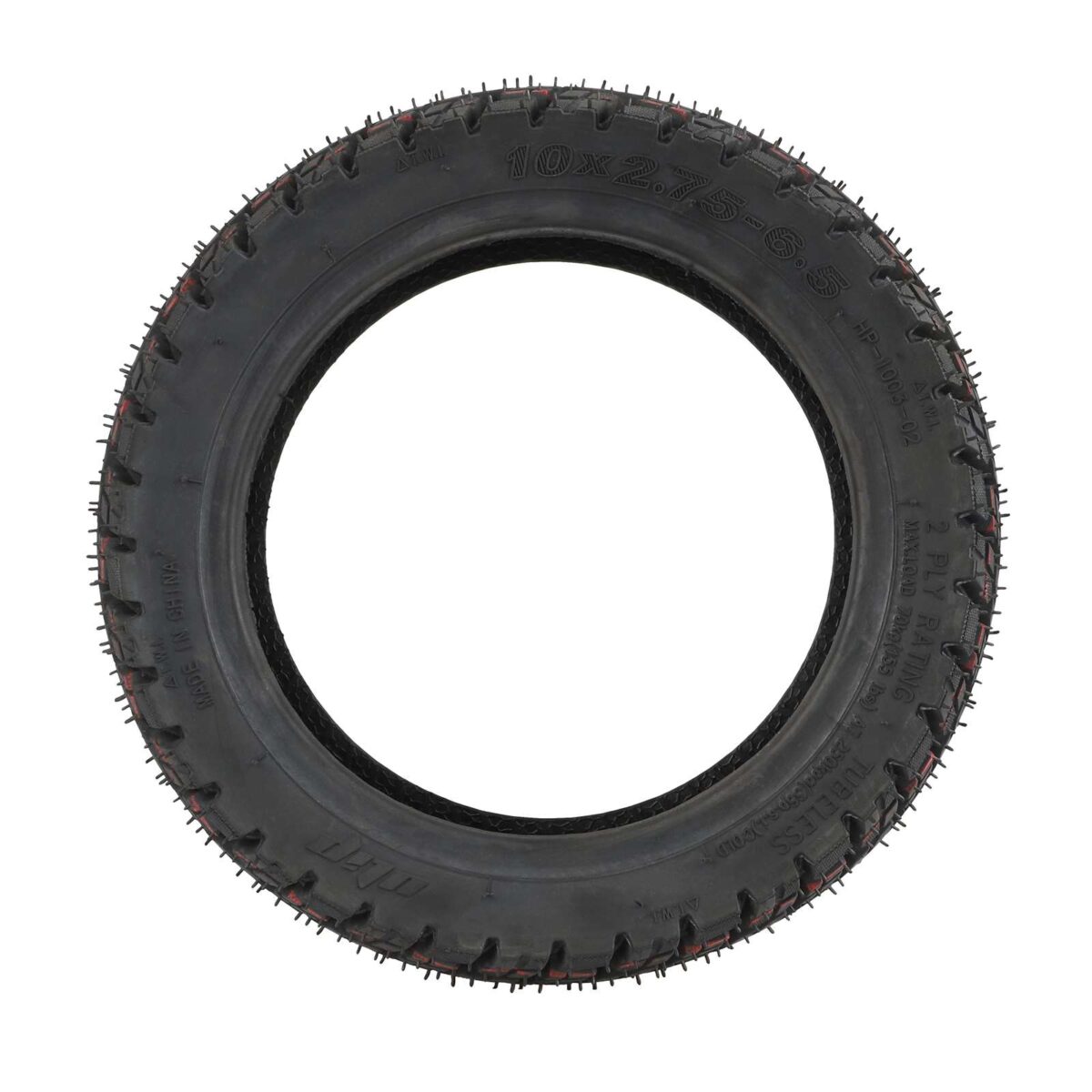 Neumático todoterreno sin cámara autorreparable Ulip 10*2.75-6.5 con buena adherencia - Imagen 6
