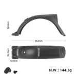 Guardabarros trasero con gancho para Xiaomi 5 Max - Imagen 2