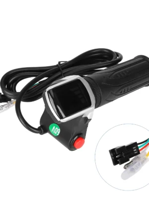 Bicicleta eléctrica 60V pantalla eléctrica (botón) manillar