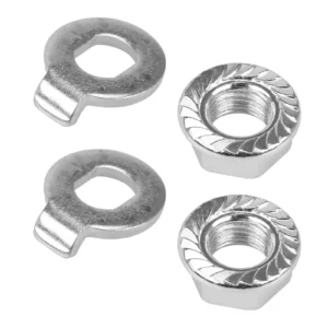 Perno de 10 mm con tuerca para motor delantero M365 (2 juegos)