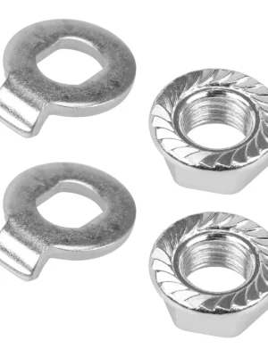 Perno de 10 mm con tuerca para motor delantero M365 (2 juegos)