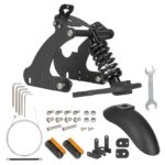 Suspensión trasera negra Ulip para scooter Niu KQI3