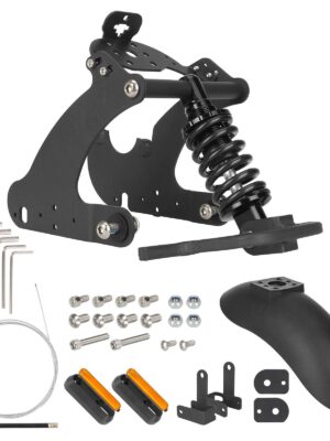 Suspensión trasera negra Ulip para scooter Niu KQI3