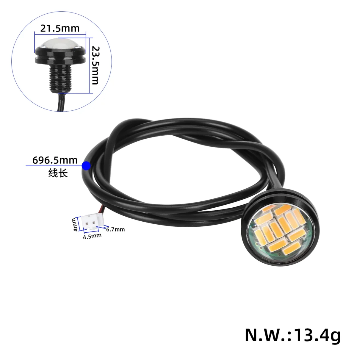 Luces LED/intermitentes para scooter DUALTRON - Imagen 2