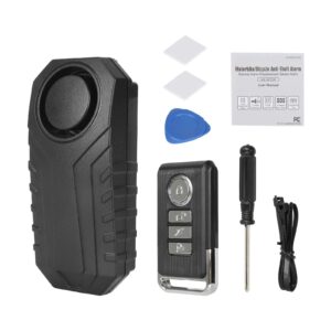 Alarma de motocicleta de 113 dB con control remoto