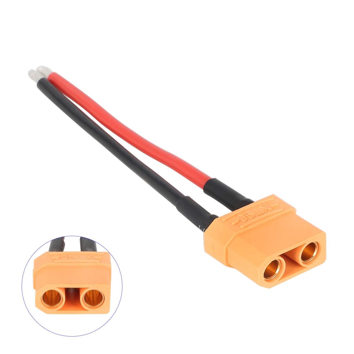 Cable de batería con conector hembra XT90 - Imagen 3