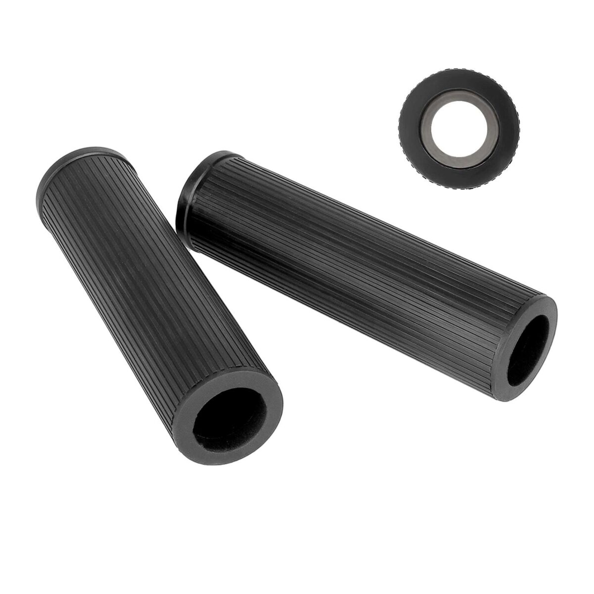 Kit extensor de manillar de silicona Ulip negro sin luz para scooters Max G30 - Imagen 3