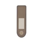 Cubierta de silicona negra para el panel del interruptor del Xiaomi 4
