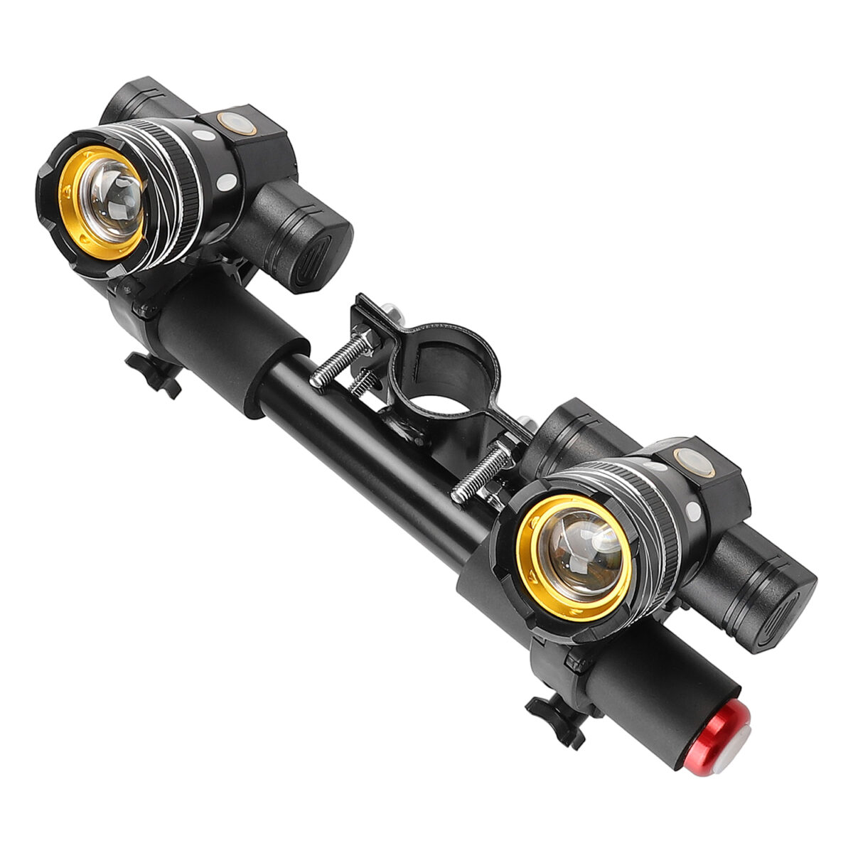 2 faros LED XM-L T6 con manillar para scooters de serie Xiaomi M365 - Imagen 5