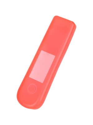 Cubierta de pantalla de silicona roja impermeable para scooter Segway Max G2