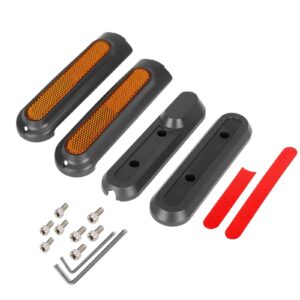Carcasas decorativas delanteras y traseras grises para patinetes Xiaomi 4 pro