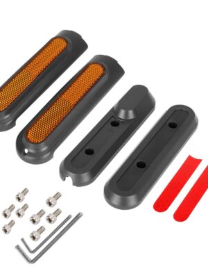 Carcasas decorativas delanteras y traseras grises para patinetes Xiaomi 4 pro